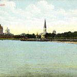 Кронштадт. Пароходная пристань, около 1910 г.