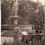 Кронштадт. Андреевский сад (сквер на пр.Ленина, 1949. фото С.Зигмунд)