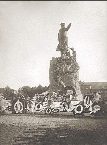 Кронштадт. Памятник С.О. Макарову, открытие 24.07.1913